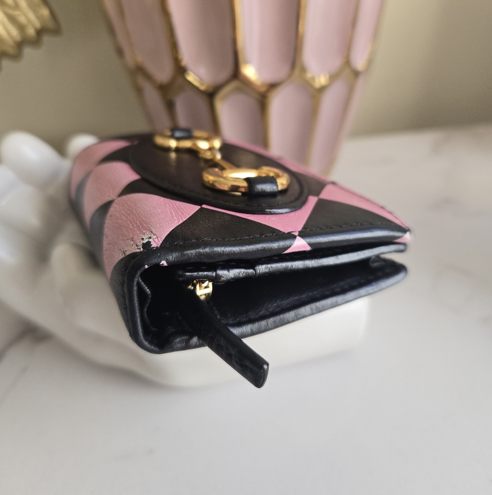 GUC Limited Edition Gucci Horsebit 1955 Compact Bifold Wallet - Picture 7 of 13